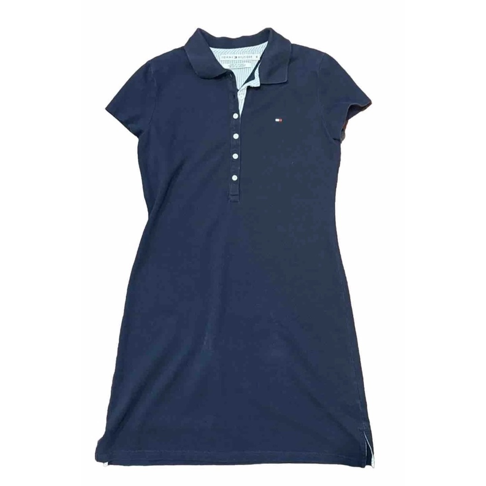 Y2K Tommy Hilfiger Dark Blue Polo Dress